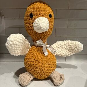 Handmade Plush Duck Toy